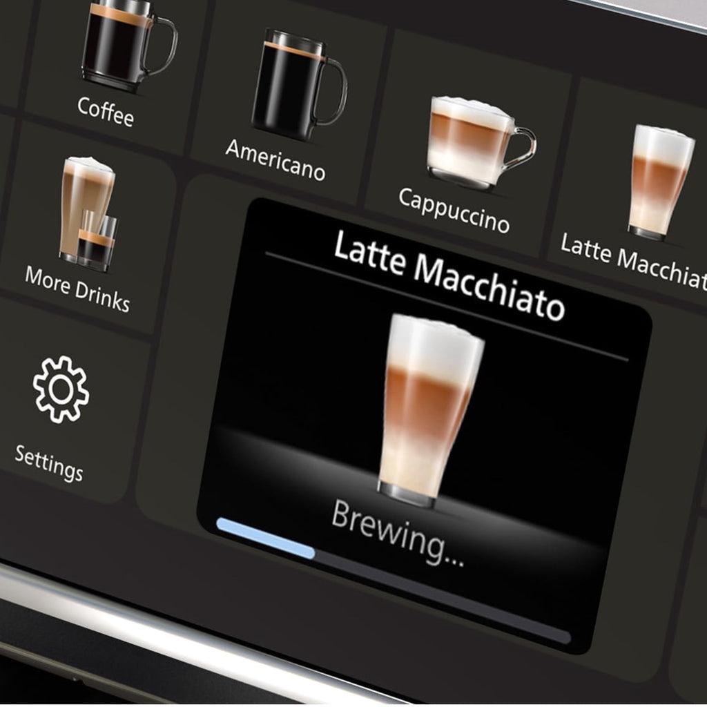 Philips 5500 Fully Automatic Espresso Machine with LatteGo Milk Frother, Grey Chrome