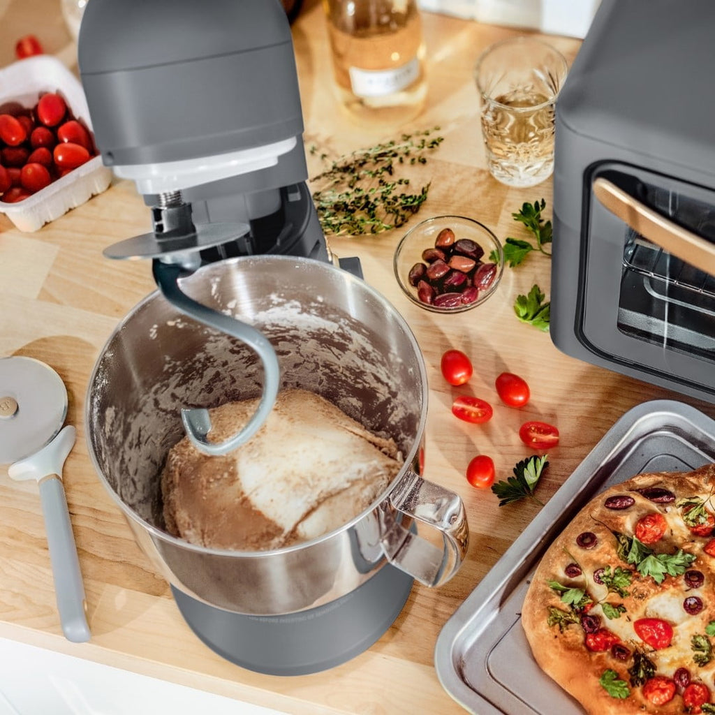Beautiful 5.3 Qt Stand Mixer, Lightweight & Powerful with Tilt-Head, Chocolate by Drew Barrymore