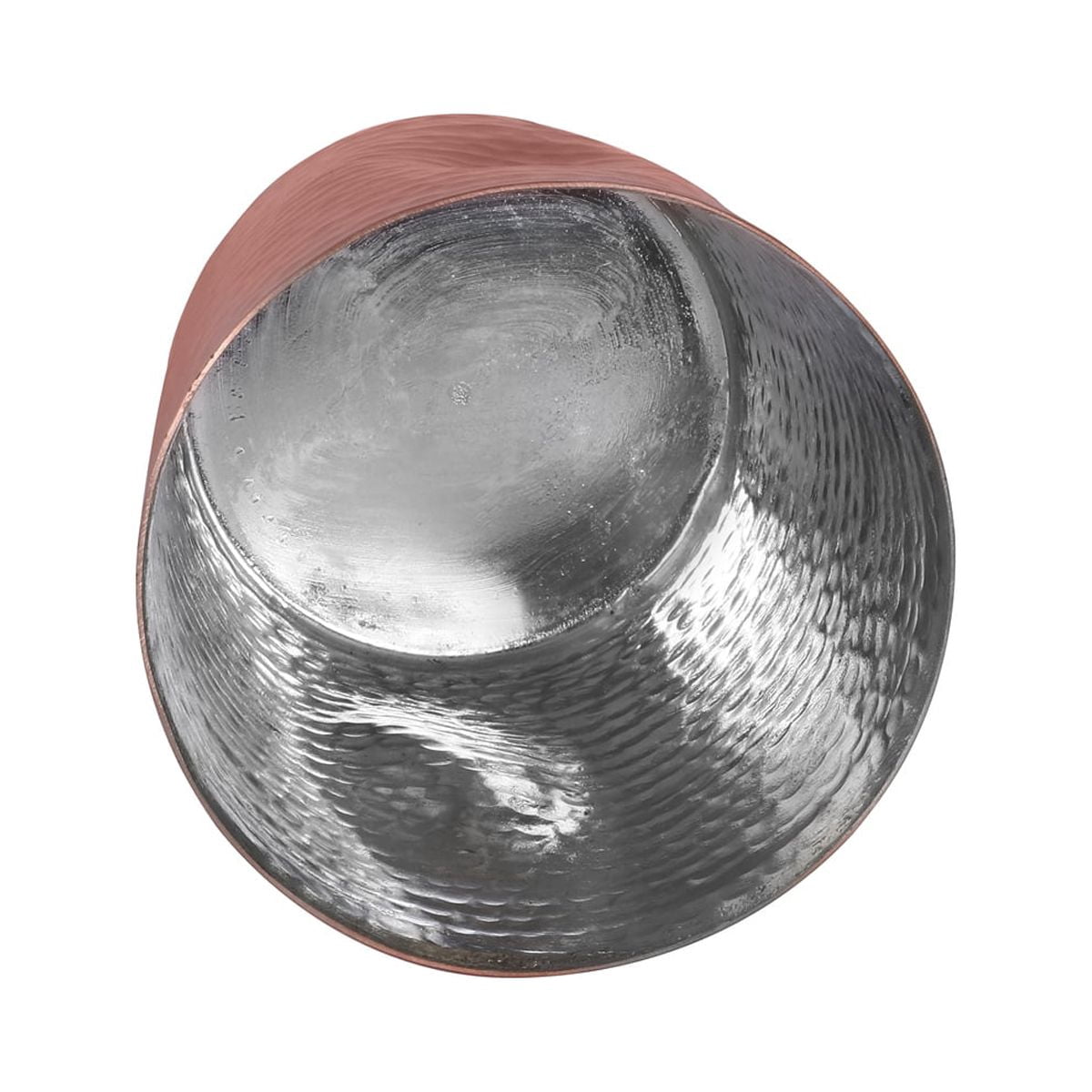 De Kulture Works Pure Copper Dimple Glasses Cup Tumbler With Tin Plating, 3.5x 4 (DH) inches