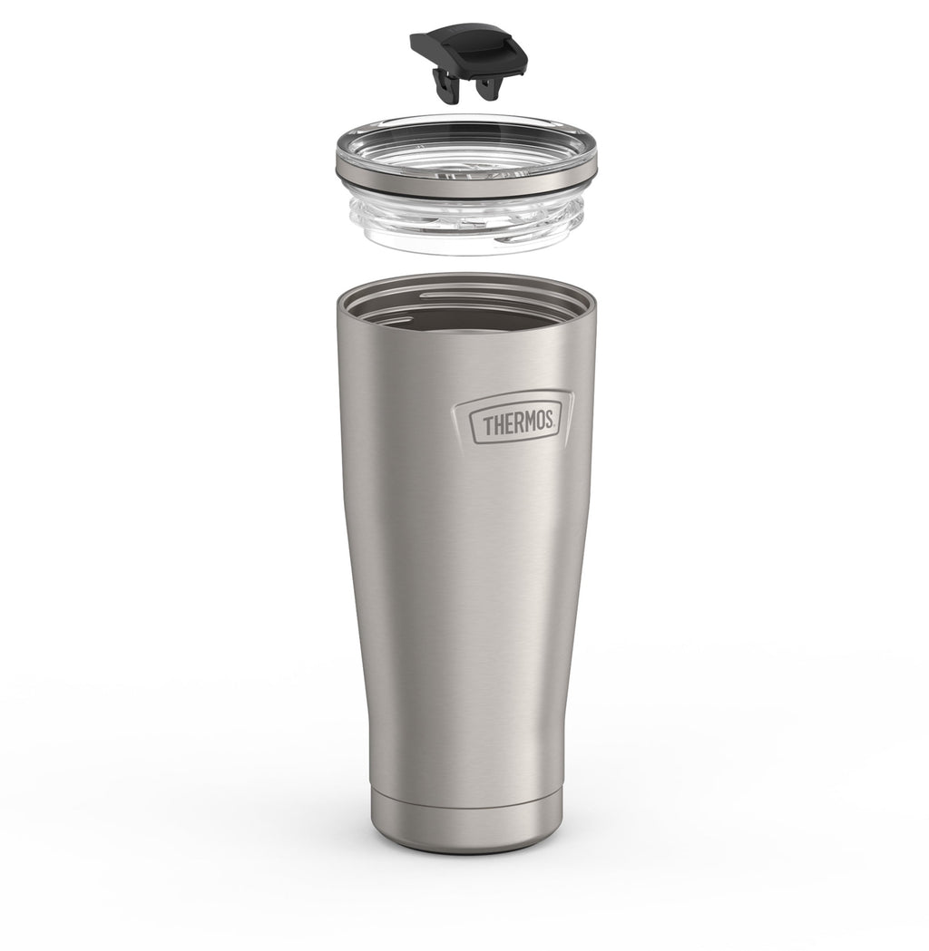 Thermos Stainless Steel Tumbler, w/ Slide Lock Lid, Graphite, 24 oz
