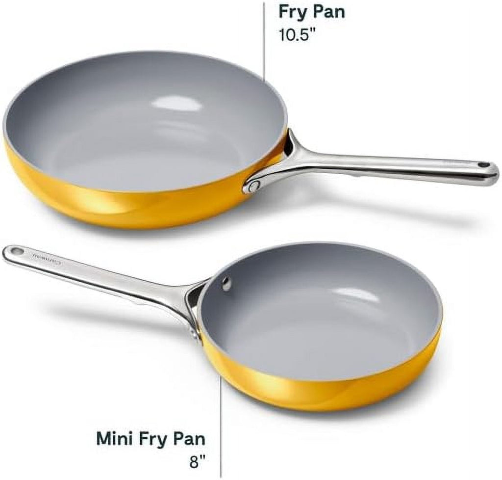 Caraway Ceramic Non-Stick Mini Fry Pan, 8'', Cream