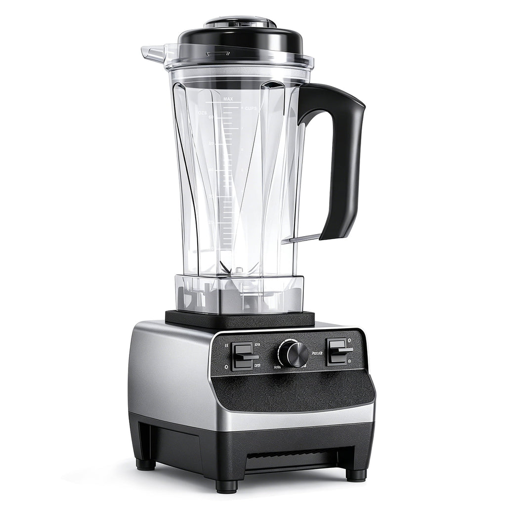TINANA 66oz Countertop Blender with 28oz Grinder Cup, 8-Edge Blades, Variable Speed, Pulse, BPA-Free Pitcher