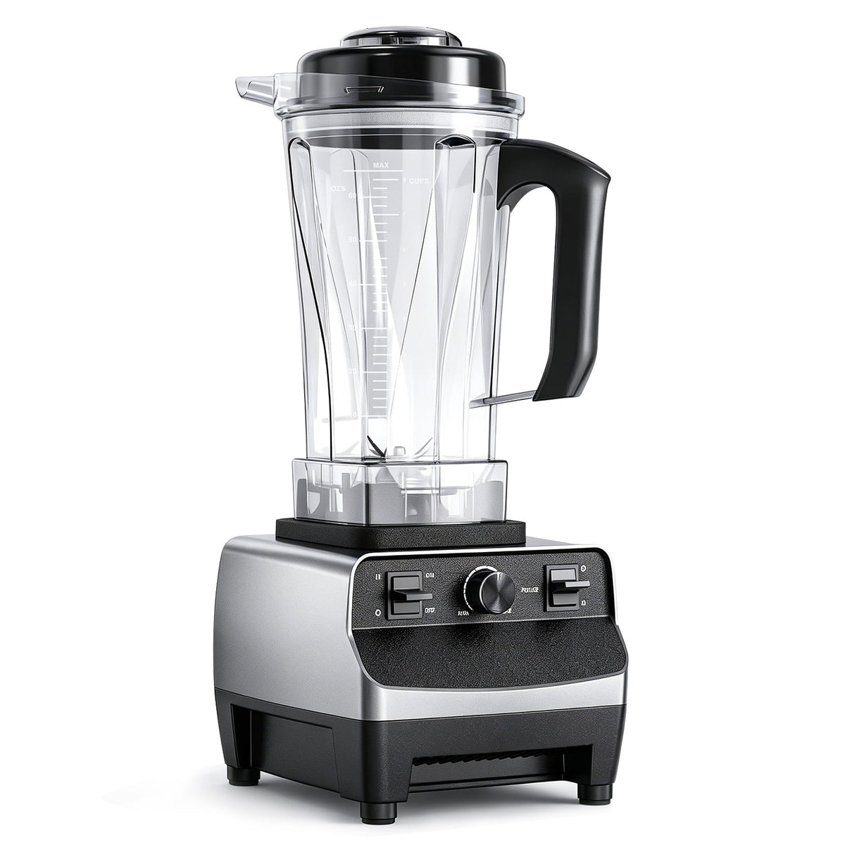 TINANA 66oz Countertop Blender with 28oz Grinder Cup, 8-Edge Blades, Variable Speed, Pulse, BPA-Free Pitcher