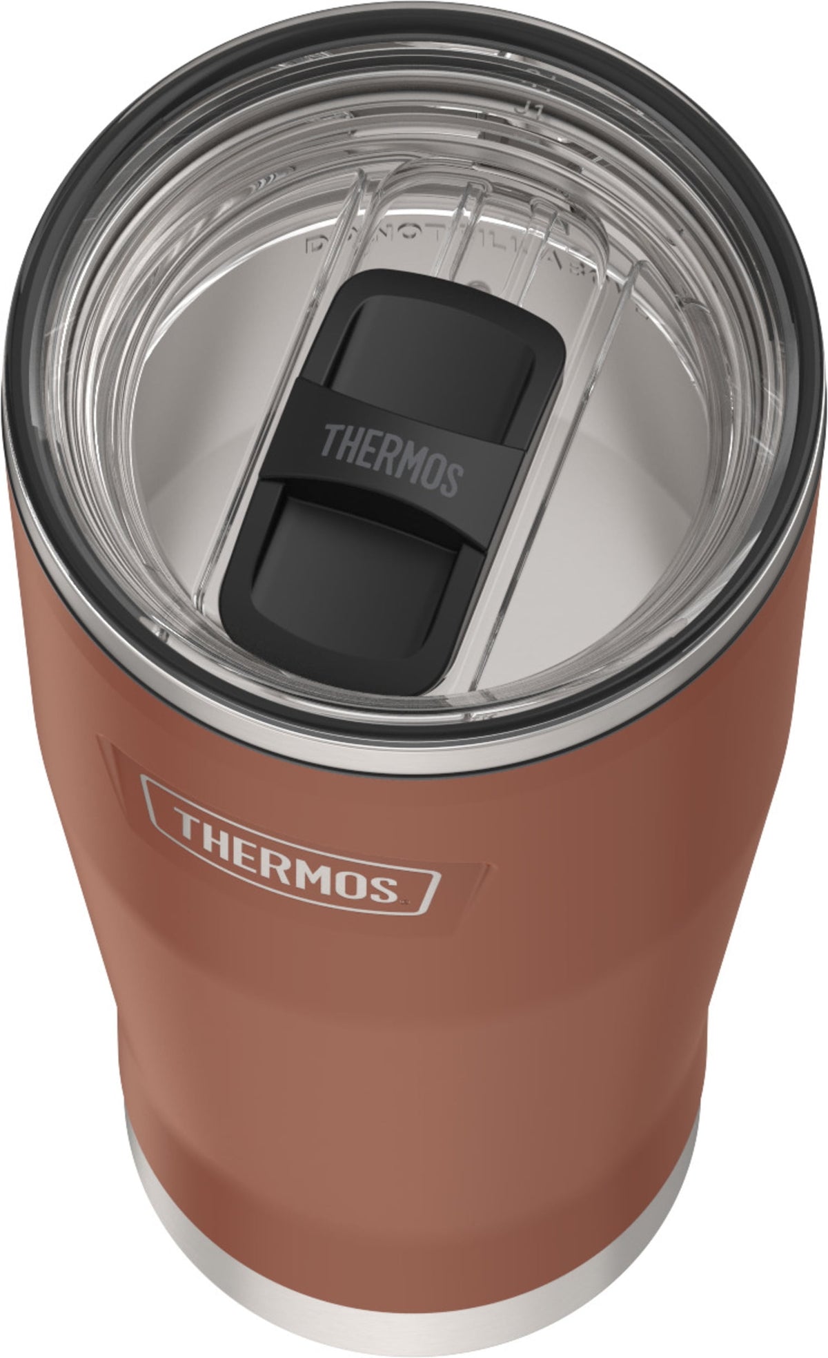 Thermos Stainless Steel Tumbler, w/ Slide Lock Lid, Graphite, 24 oz