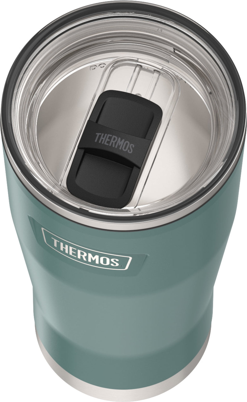 Thermos Stainless Steel Tumbler, w/ Slide Lock Lid, Graphite, 24 oz