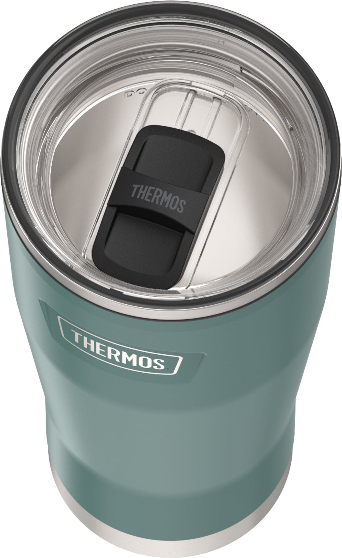 Thermos Stainless Steel Tumbler, w/ Slide Lock Lid, Graphite, 24 oz