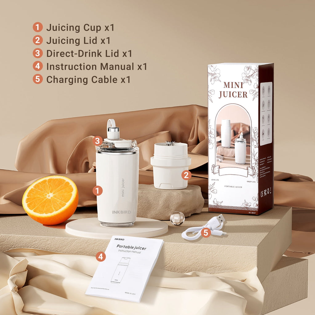 INKBIRD Mini Juicer Portable Blender with Insulated