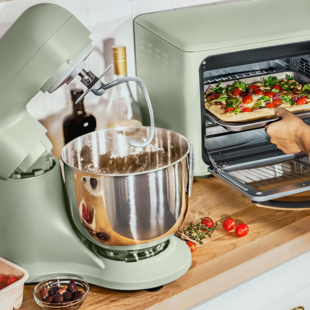 Beautiful 5.3 Qt Stand Mixer, Lightweight & Powerful with Tilt-Head, Chocolate by Drew Barrymore