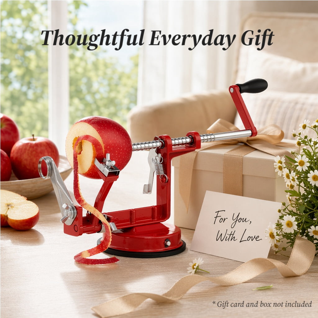 Zimtown 3 in 1 Apple Peeler and Corer Slicer Machine, Fruit Cutter Kitchen Tool Pear Fruit Easy Cut
