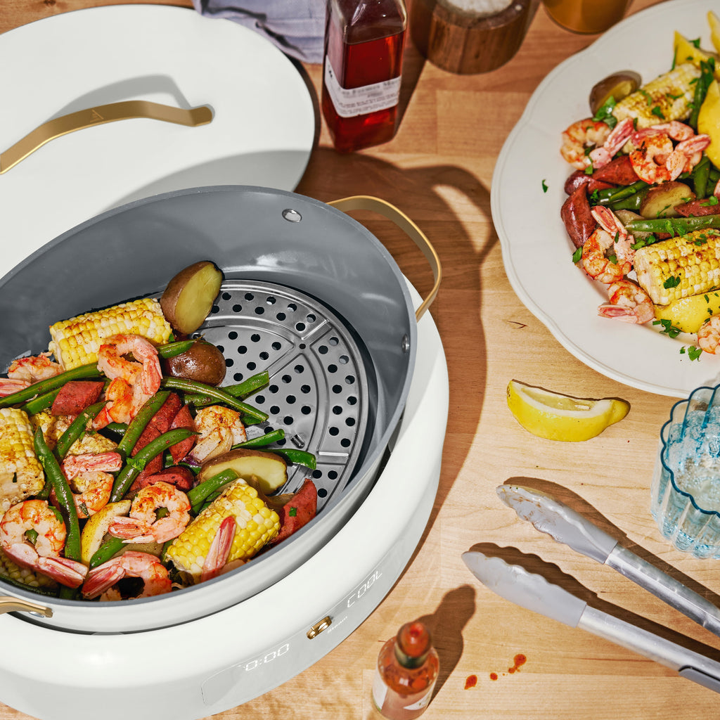 Beautiful 10 in 1, 6 Qt Electric Multi-Cooker, Thyme Green by Drew Barrymore
