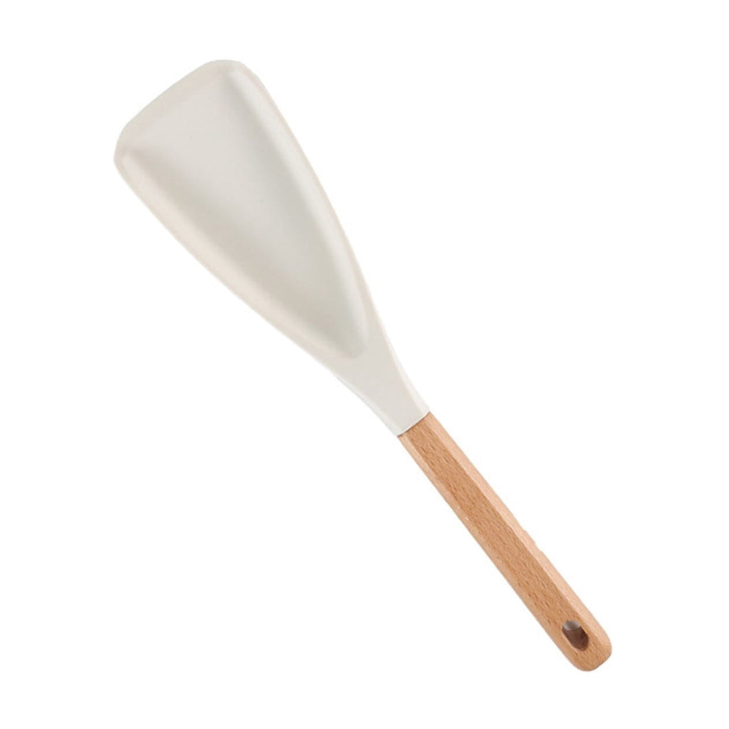 Cedar and Ash Spoon, Multifunction Spatula Cooking Spoon, 2026 New Silicone Nonstick Pan Cooking Spoon, Safe for Nonstick Cookware, Ergonomic Grip, Ideal for Stirring, Mixing, Serving