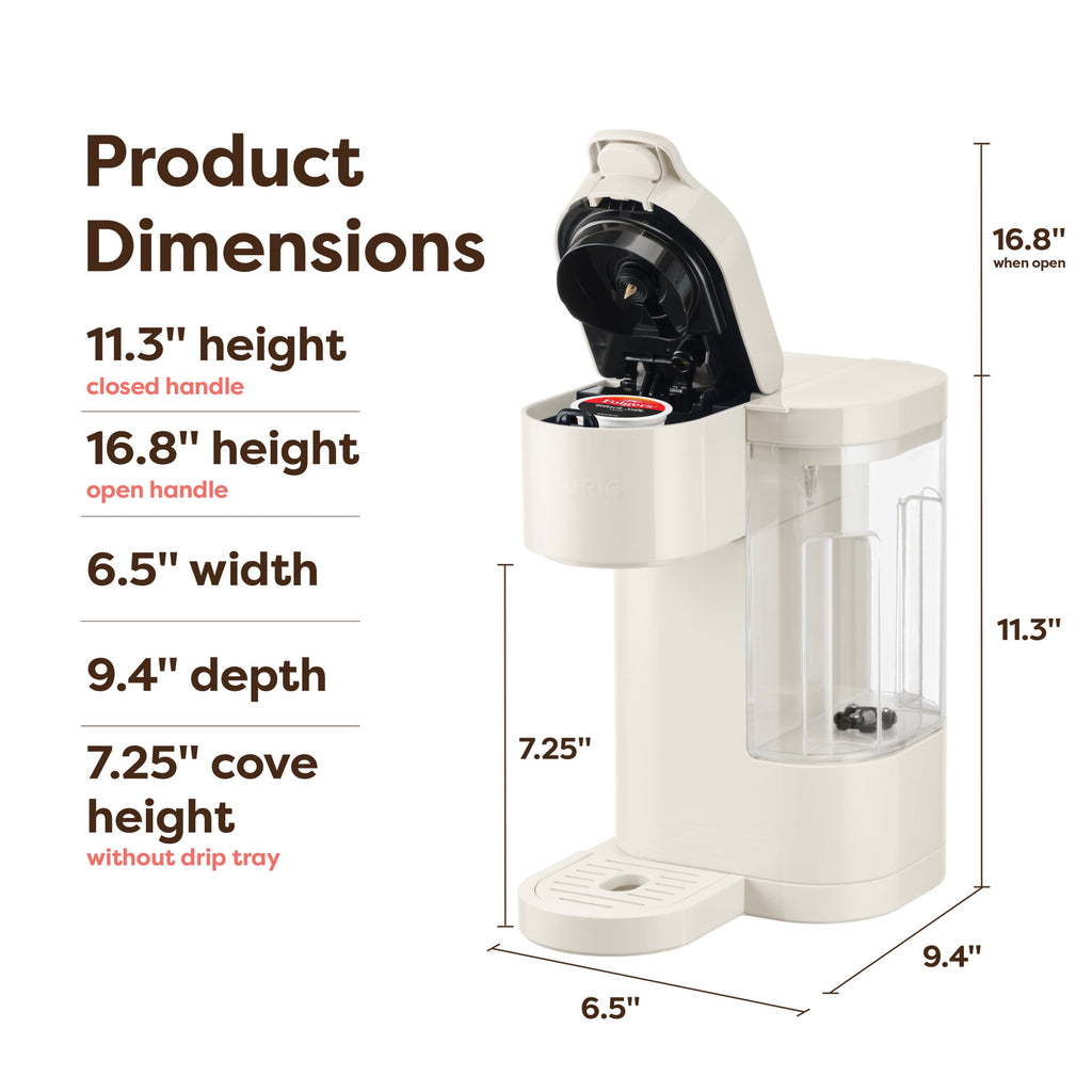 Keurig K-Express Essentials Black Single-Serve K-Cup Pod Coffee Maker